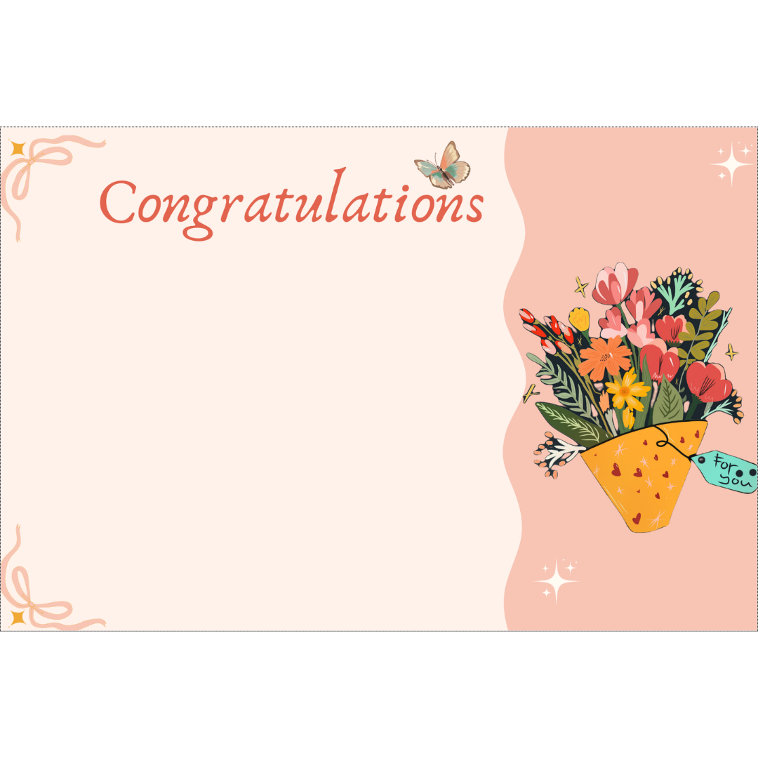 Congratulations - Greeting Card