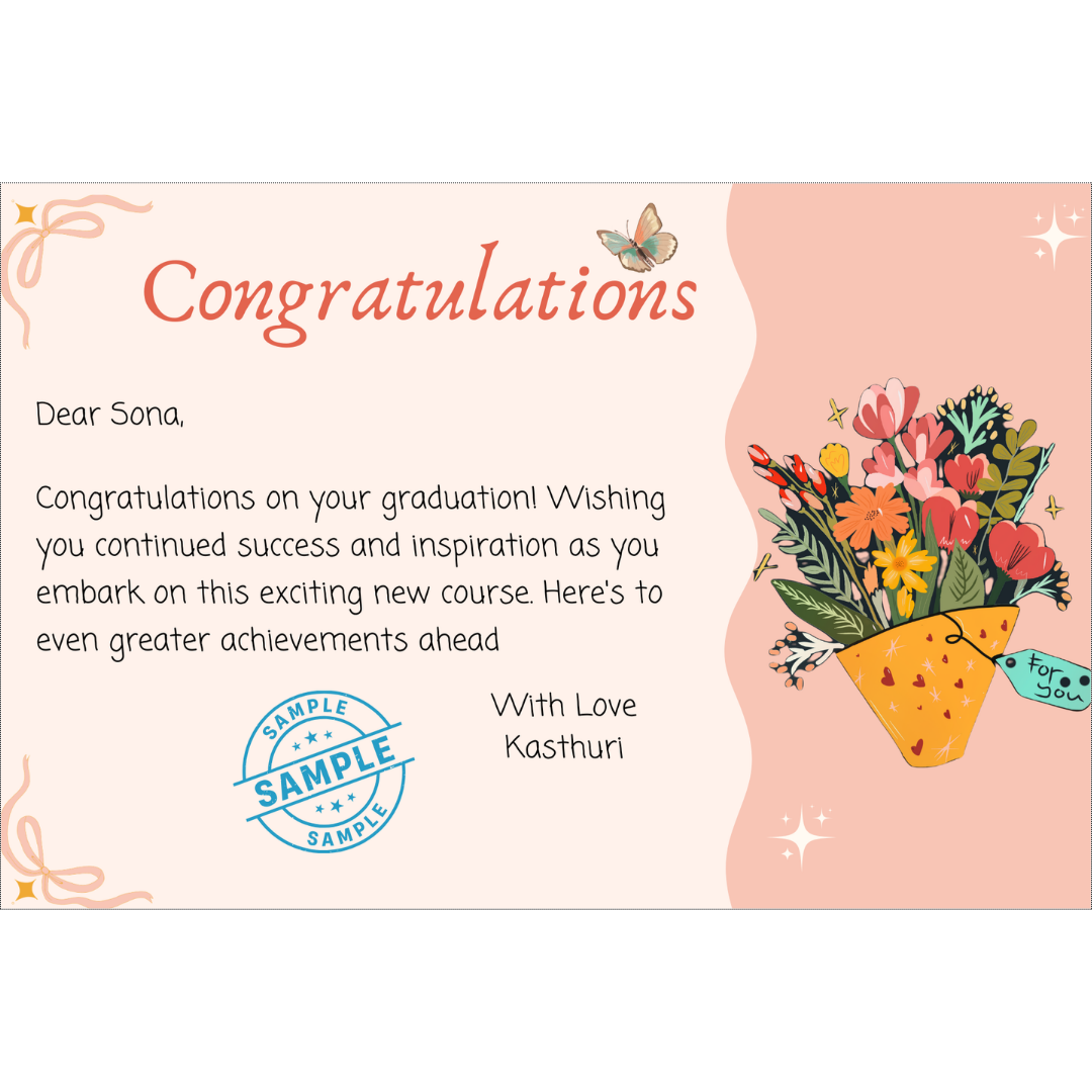 Congratulations - Greeting Card