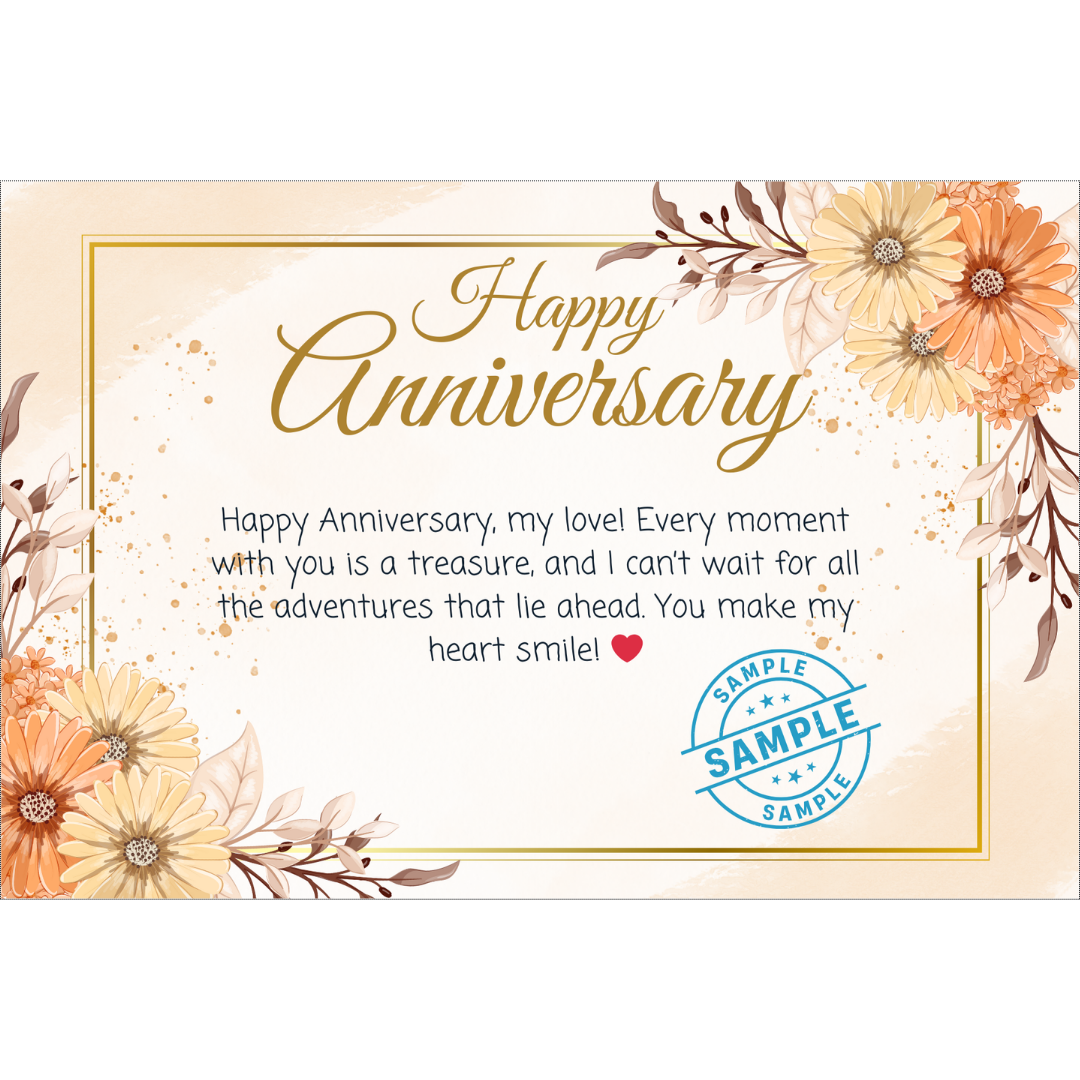 Happy Anniversary - Greeting Card