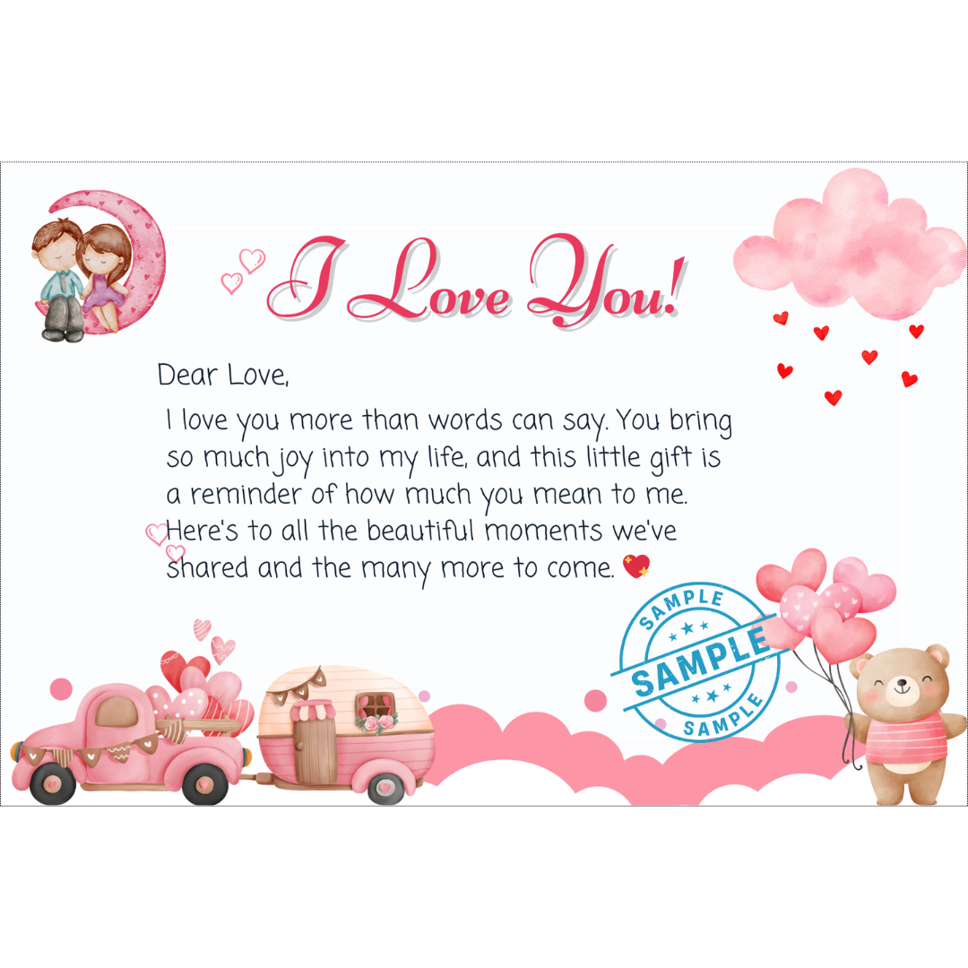 I Love You - Greeting Card