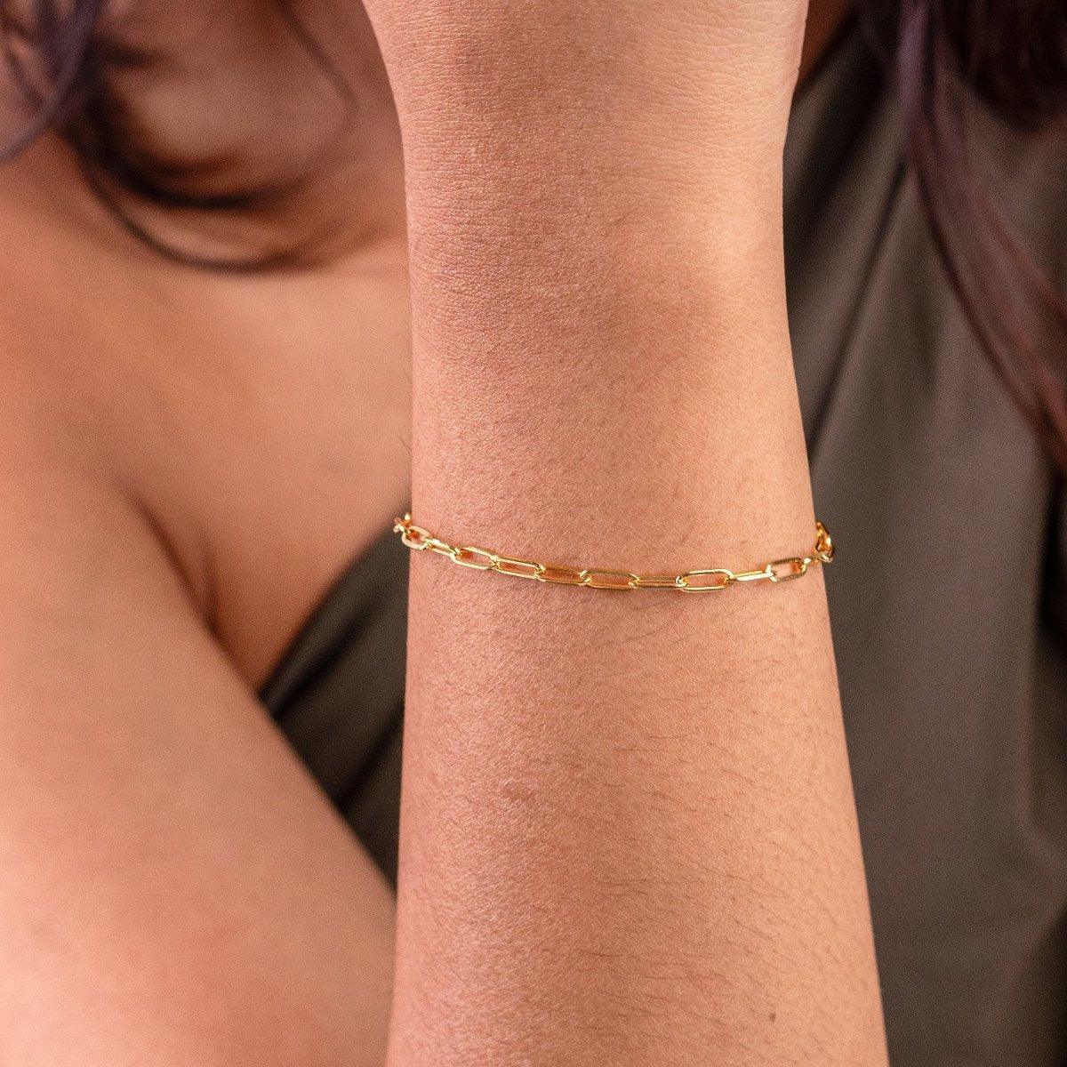 Linked_18KT_Gold_925_Silver_Bracelet