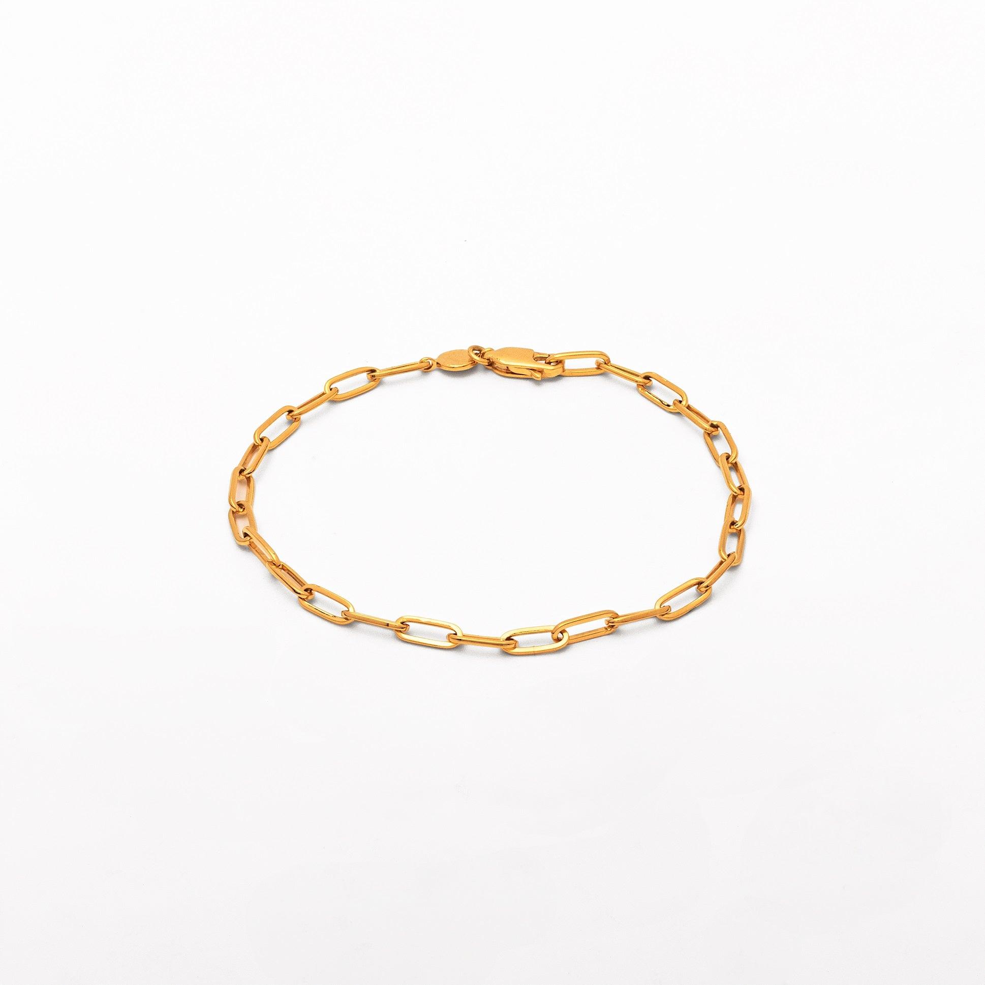 Linked_18KT_Gold_925_Silver_Bracelet