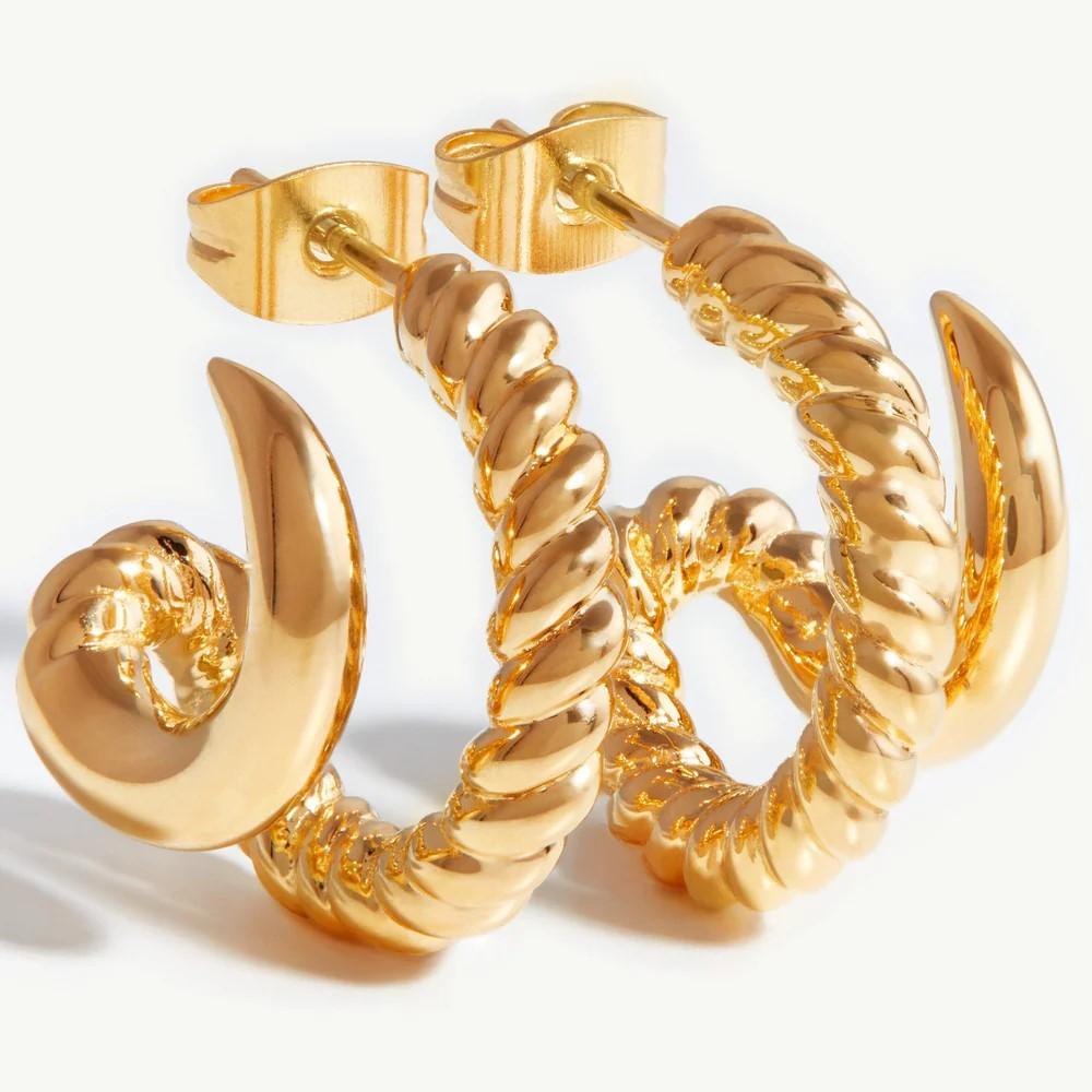 golden-spiral-925-silver-earrings