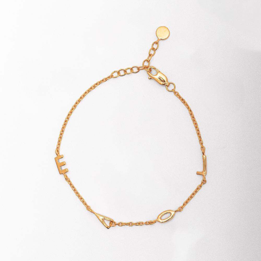 love-18k-gold-925-silver-bracelet