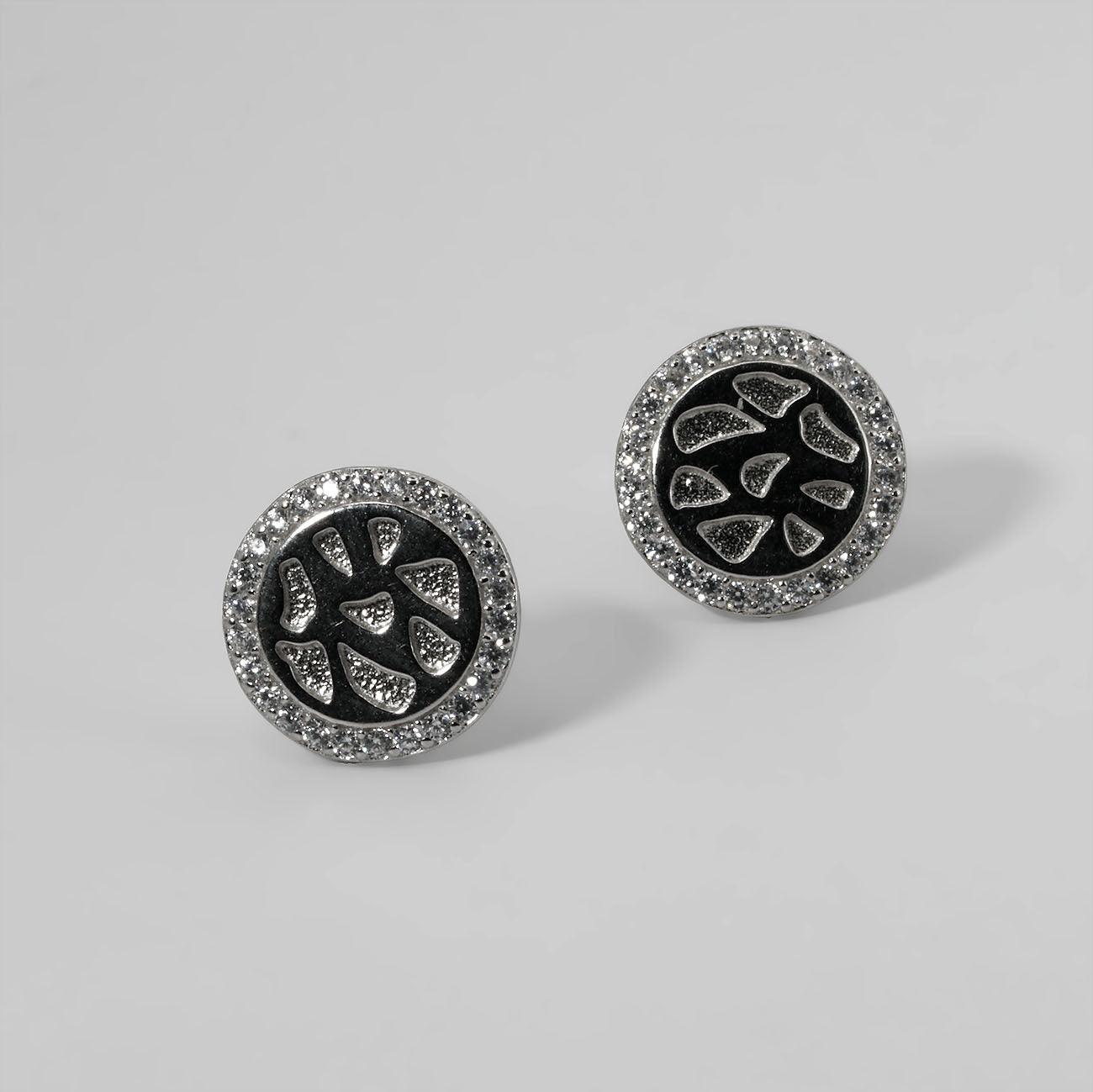 tiger-925-silver-stud-earrings